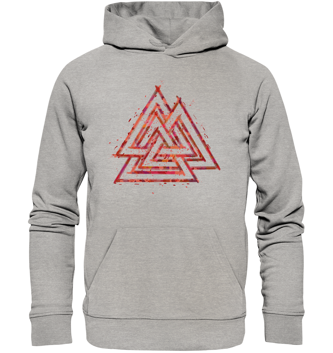 Wikinger Valknut Wotan - Organic Basic Hoodie