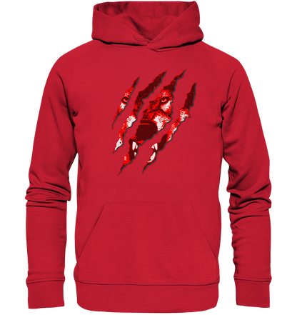 Fenrir Wolf Zerrissen - Organic Basic Hoodie