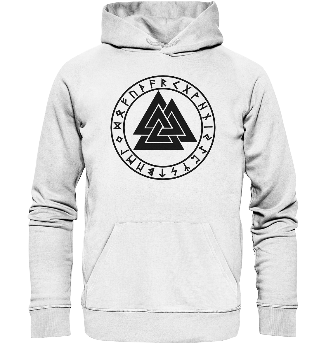 Wikinger Valknut - Organic Basic Hoodie