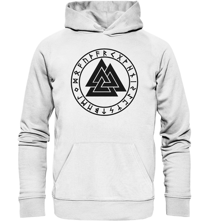Wikinger Valknut - Organic Basic Hoodie