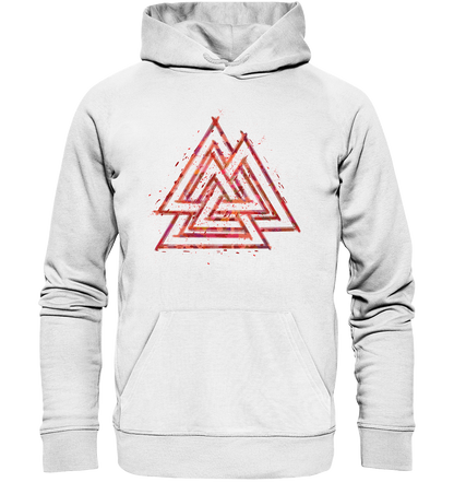 Wikinger Valknut Wotan - Organic Basic Hoodie