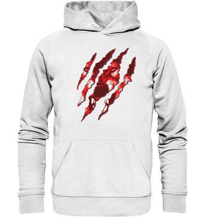 Fenrir Wolf Zerrissen - Organic Basic Hoodie