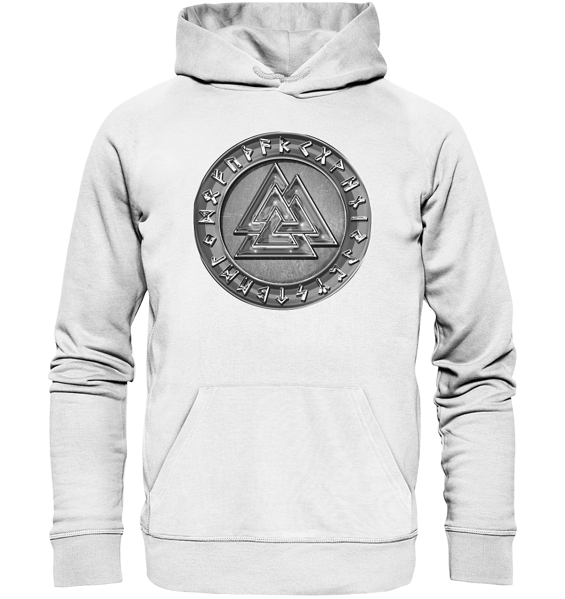 Wikinger Valknut - Organic Basic Hoodie