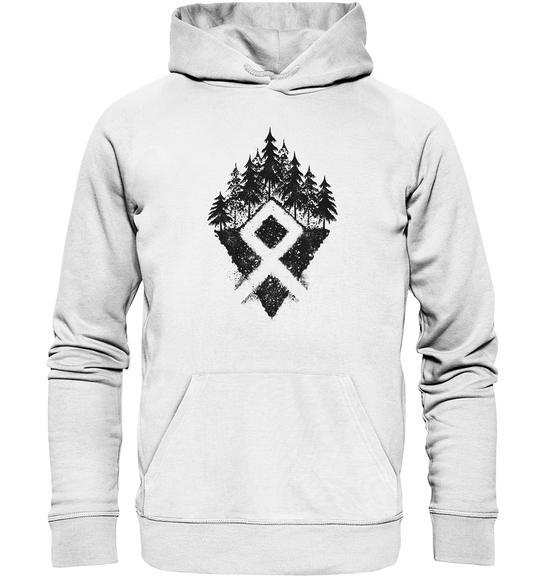 Wikinger Rune - Organic Basic Hoodie