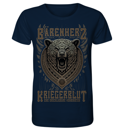 Bärenherz Kriegerblut - Organic Basic Shirt