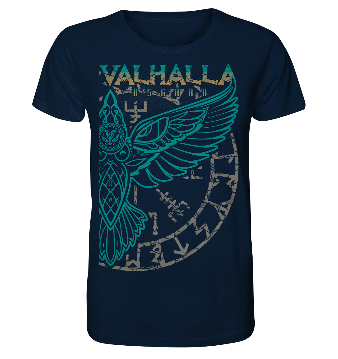 Valhalla Asgard Hugin  - Organic Basic Shirt