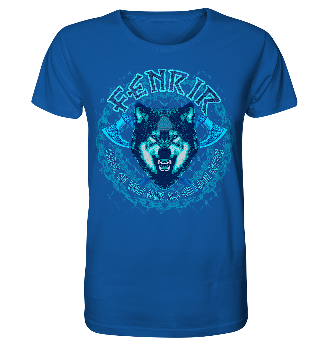 Fenrir Wolf - Organic Basic Shirt