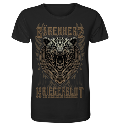 Bärenherz Kriegerblut - Organic Basic Shirt