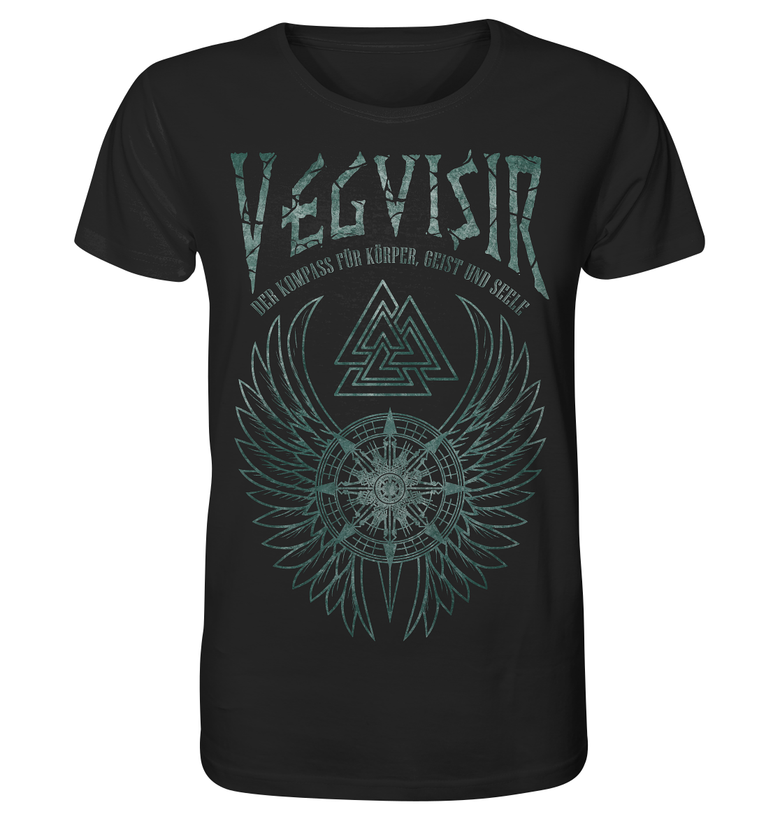 Vegvisir Der Kompass Für Körper, Geist und Seele - Organic Basic Shirt