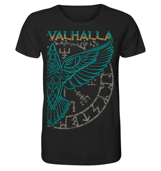 Valhalla Asgard Hugin  - Organic Basic Shirt