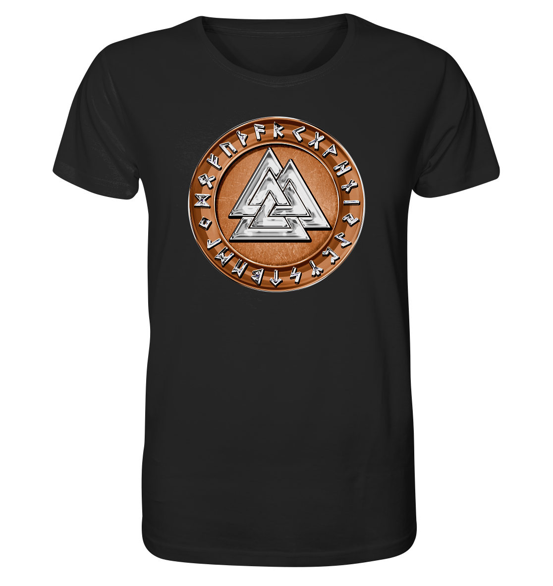 Wikinger Valknut - Organic Basic Shirt