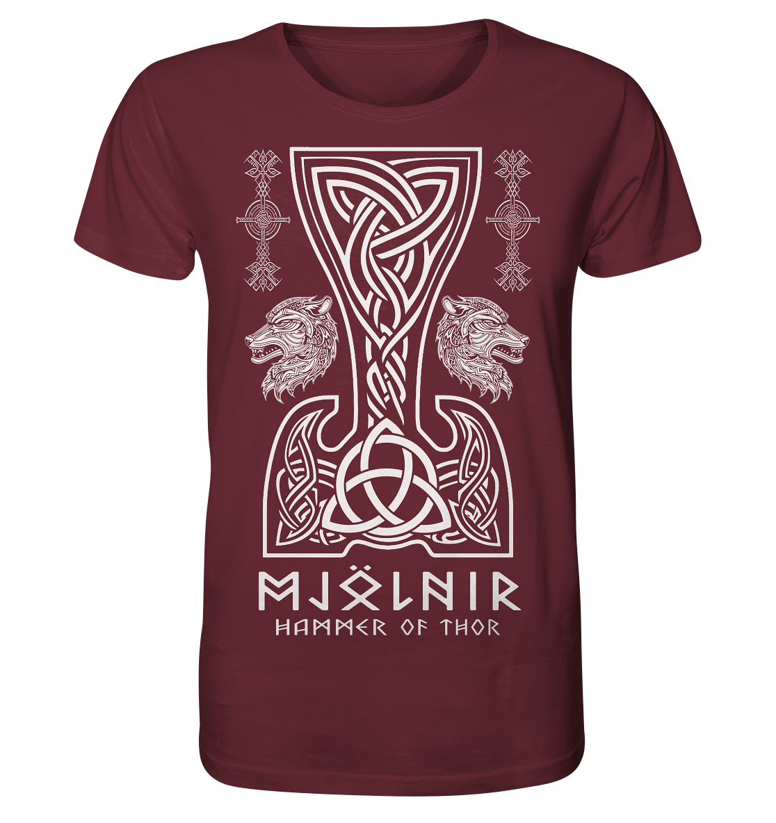 Mjölnir Hammer of Thor  - Organic Basic Shirt