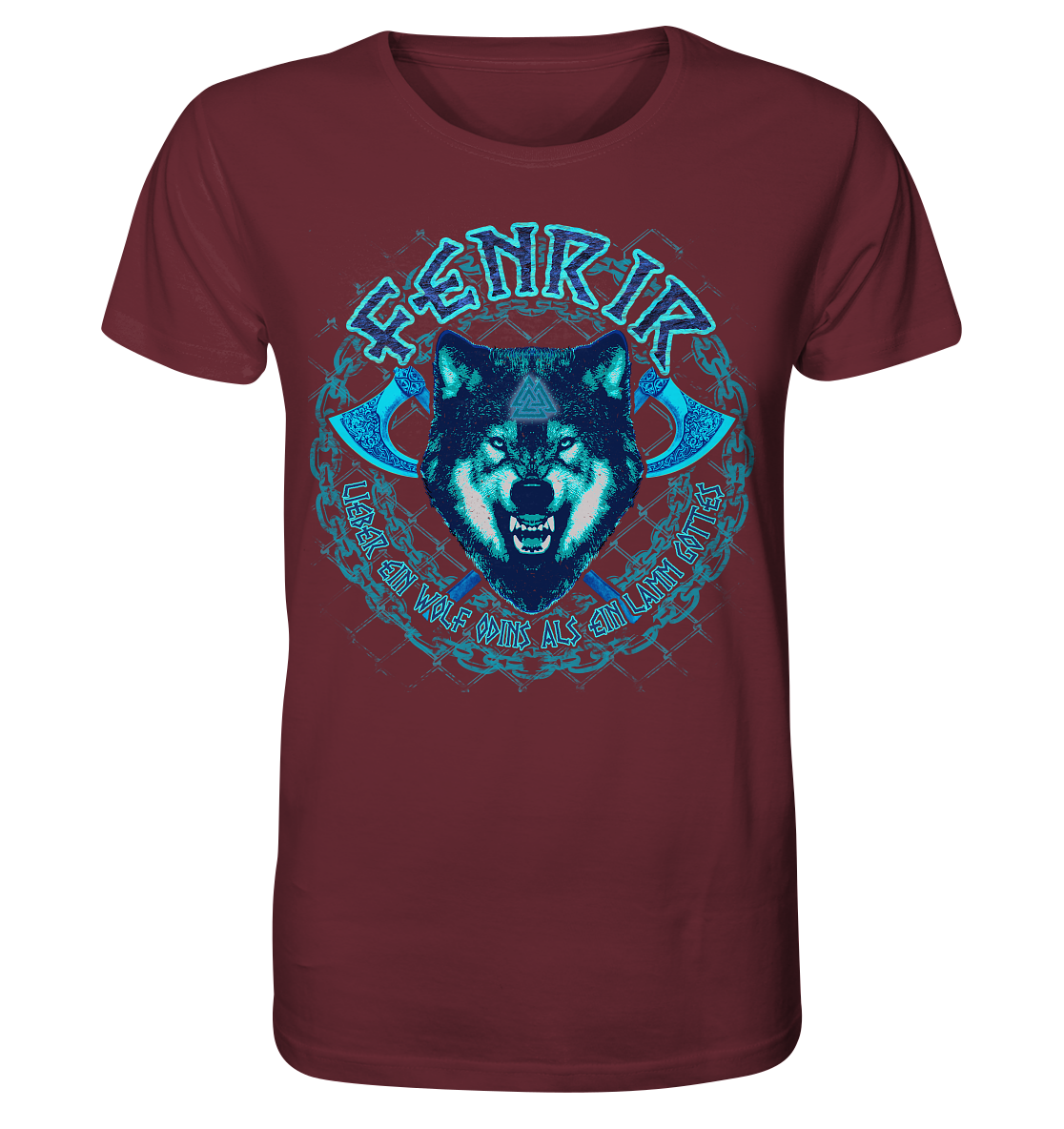 Fenrir Wolf - Organic Basic Shirt