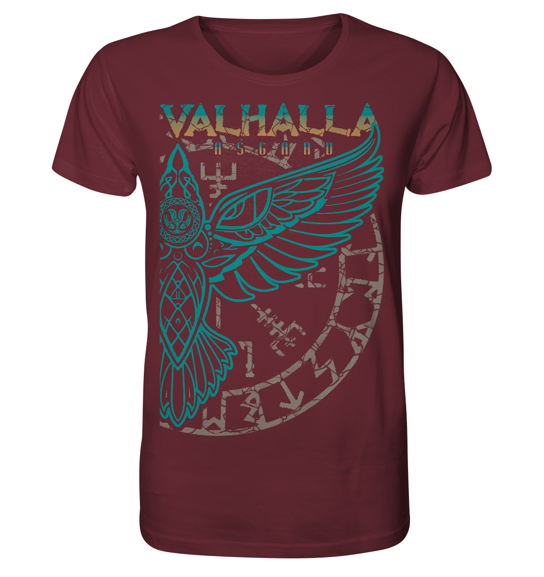 Valhalla Asgard Hugin  - Organic Basic Shirt