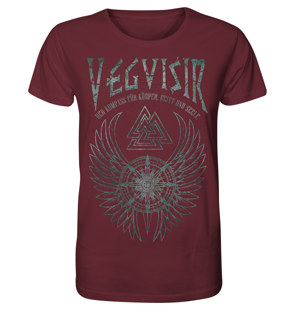 Vegvisir Der Kompass Für Körper, Geist und Seele - Organic Basic Shirt