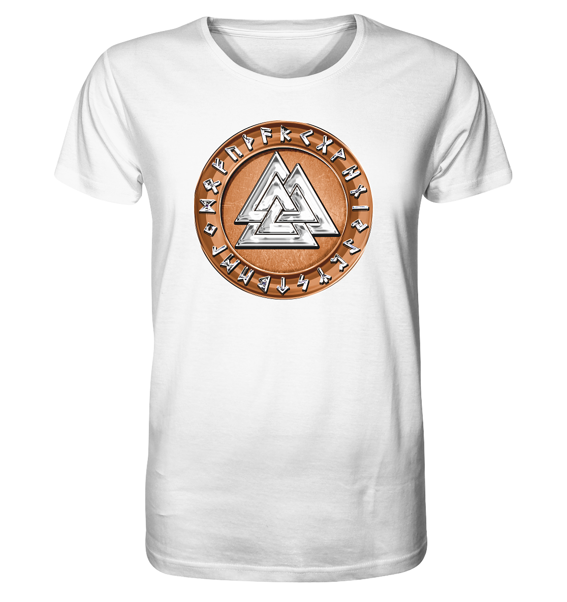 Wikinger Valknut - Organic Basic Shirt