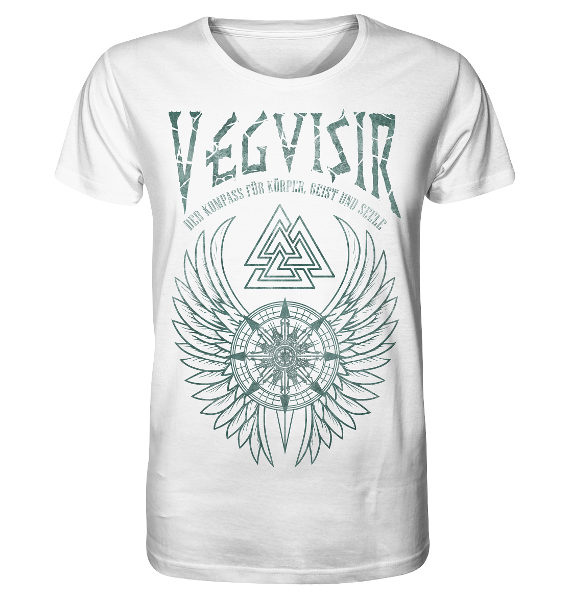 Vegvisir Der Kompass Für Körper, Geist und Seele - Organic Basic Shirt