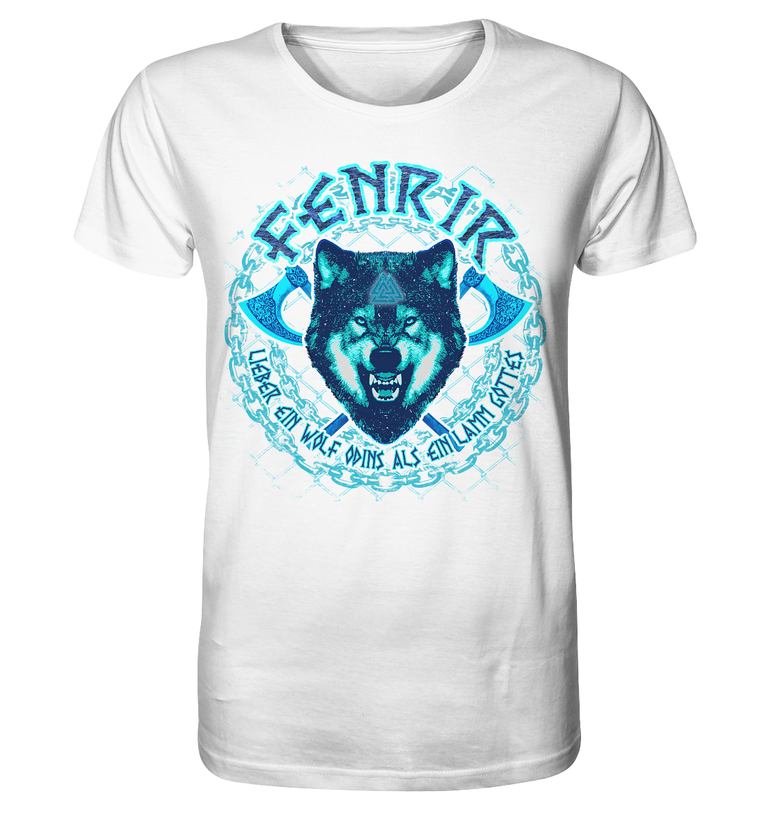 Fenrir Wolf - Organic Basic Shirt