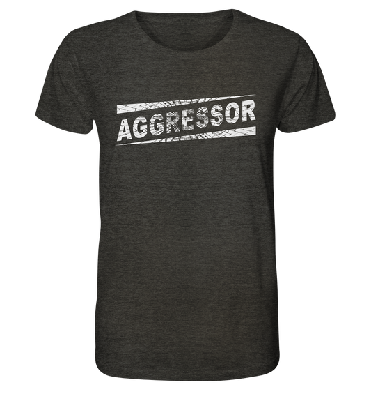 Aggressor - Organic Shirt (meliert)