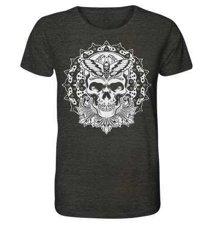 Skull Schädel - Organic Shirt (meliert)