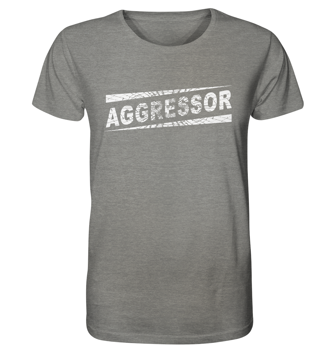 Aggressor - Organic Shirt (meliert)