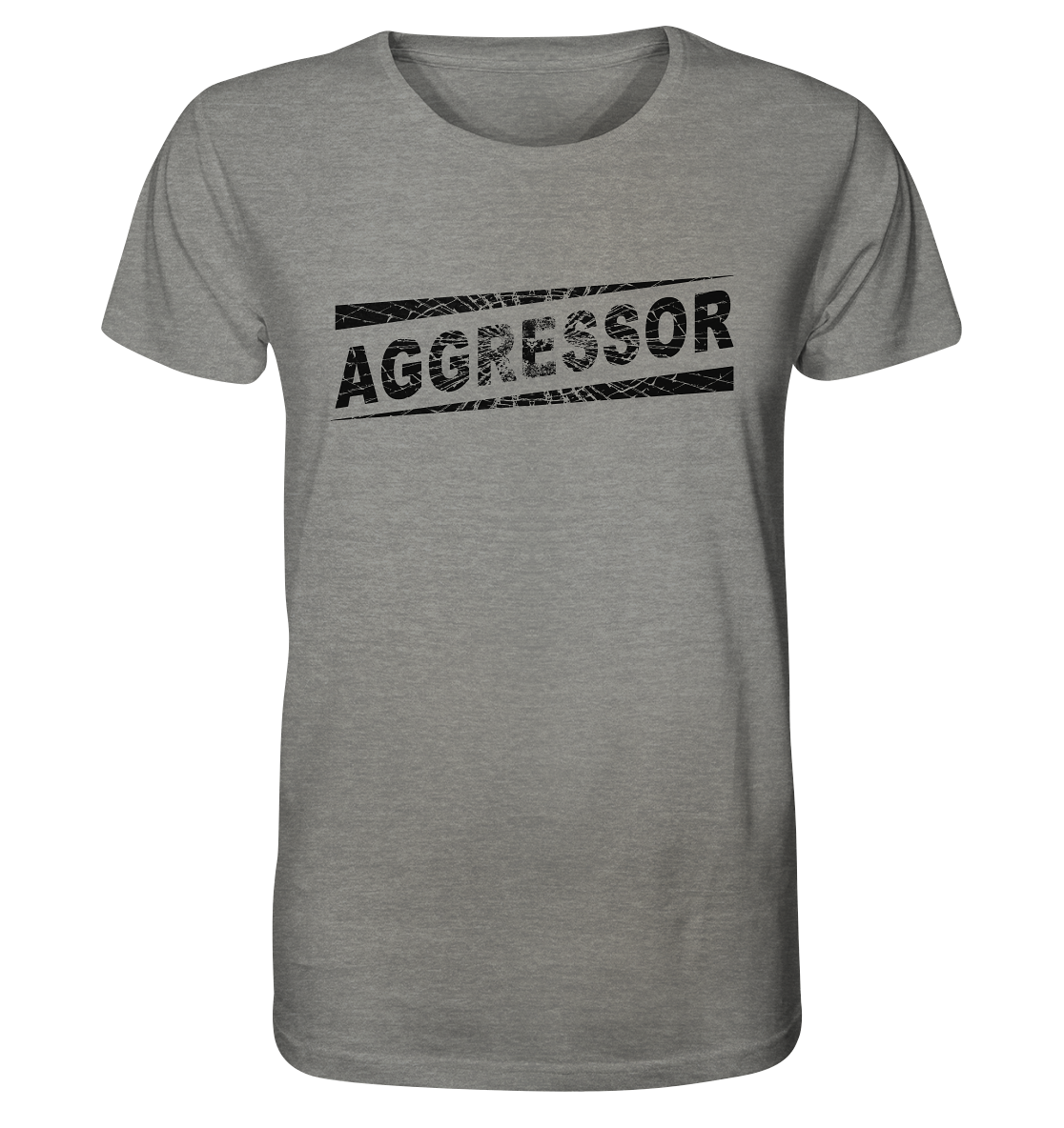 Aggressor - Organic Shirt (meliert)