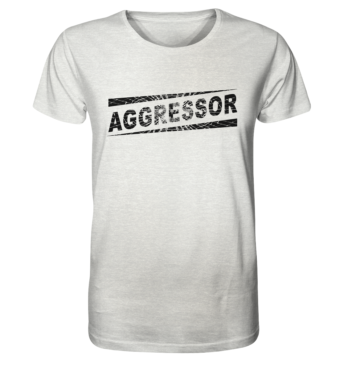 Aggressor - Organic Shirt (meliert)