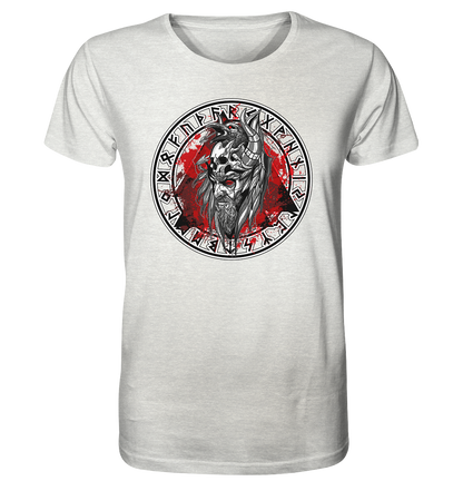 Odin Rabe Valknut - Organic Shirt (meliert)