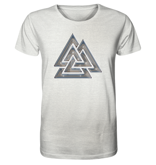 Valknut - Organic Shirt (meliert)