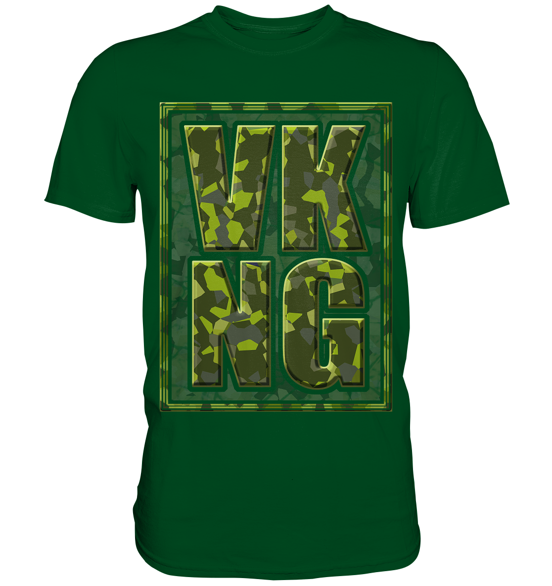 Wikinger Camouflage - Premium Shirt