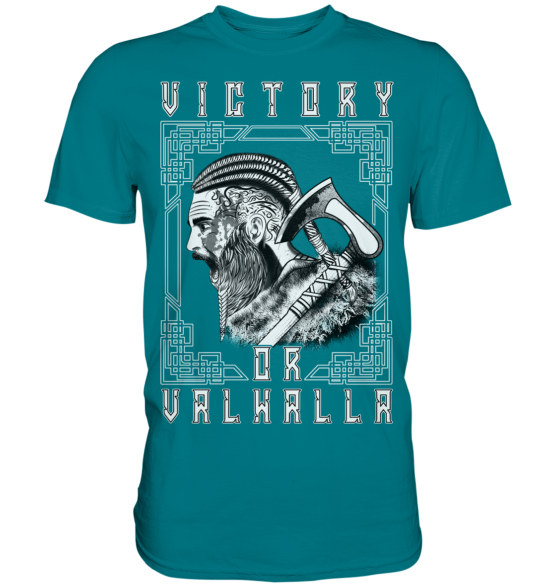 Wikinger Victory or Valhalla - Premium Shirt