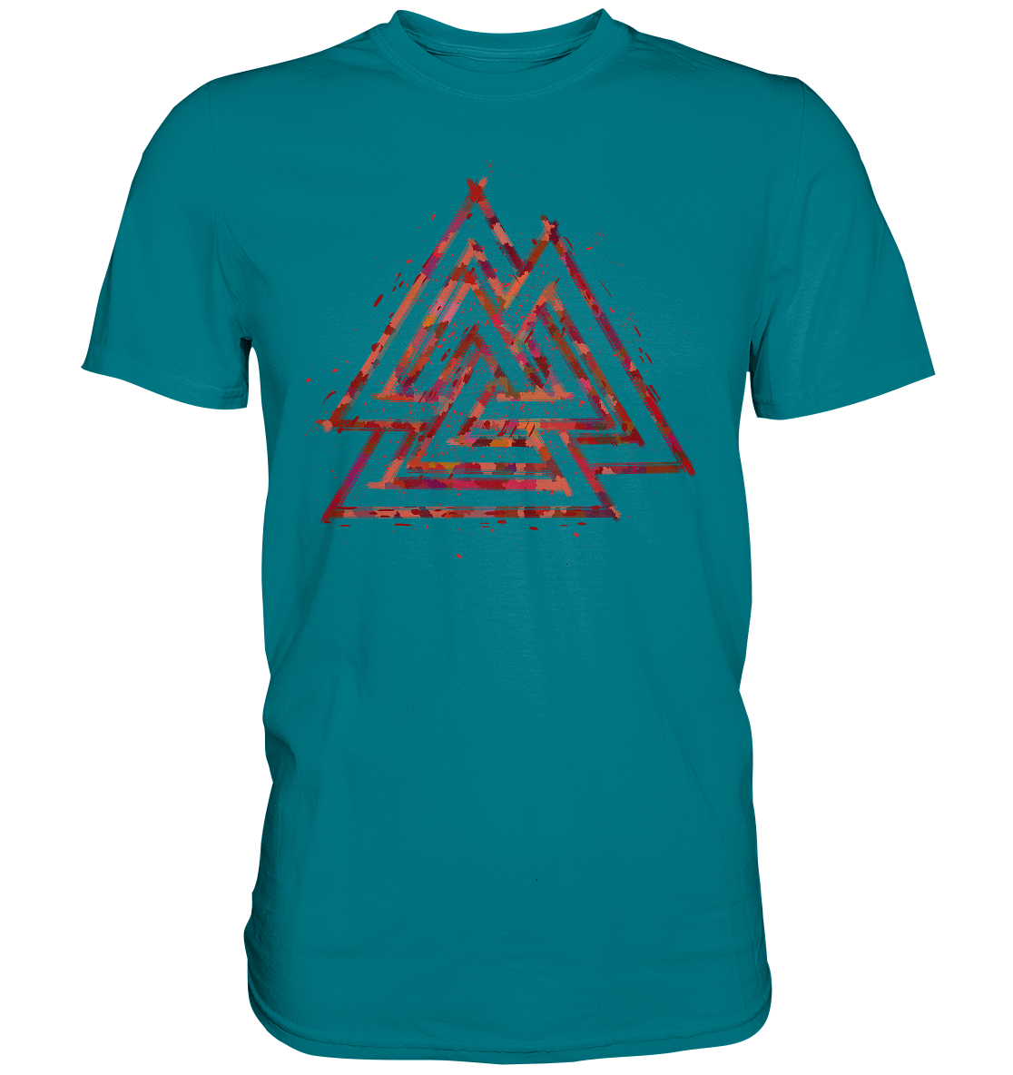 Wikinger Valknut Wotan - Premium Shirt