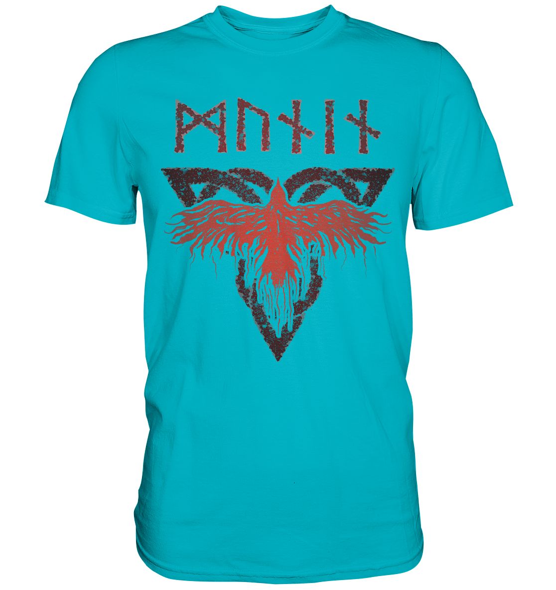 Odins Raben  Munin - Premium Shirt