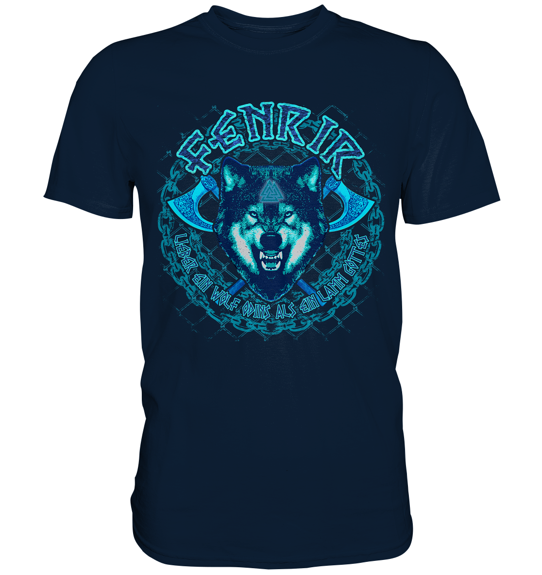 Fenrir Wolf - Premium Shirt