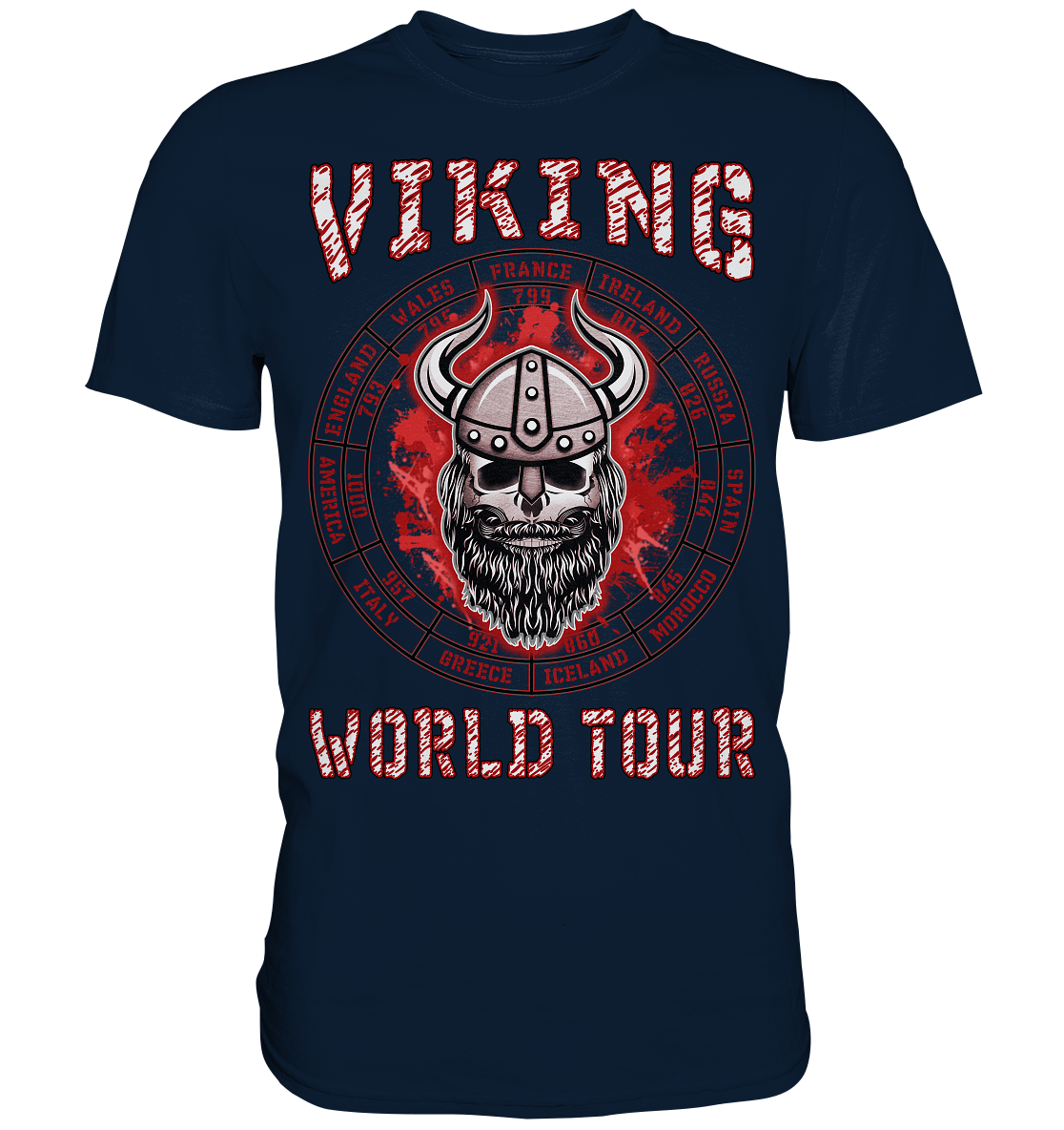 Wikinger-Welttournee - Premium Shirt