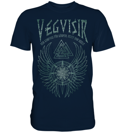 Vegvisir Der Kompass Für Körper, Geist und Seele - Premium Shirt