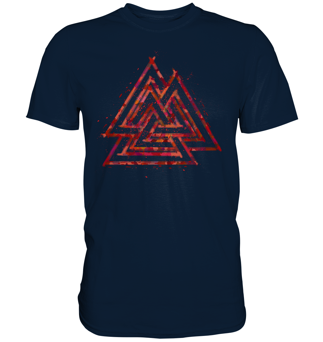 Wikinger Valknut Wotan - Premium Shirt