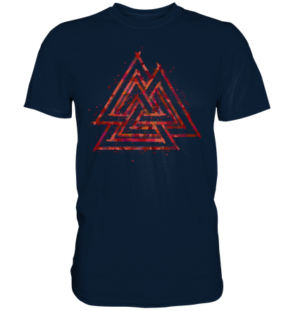 Wikinger Valknut Wotan - Premium Shirt