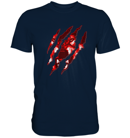 Fenrir Wolf Zerrissen - Premium Shirt