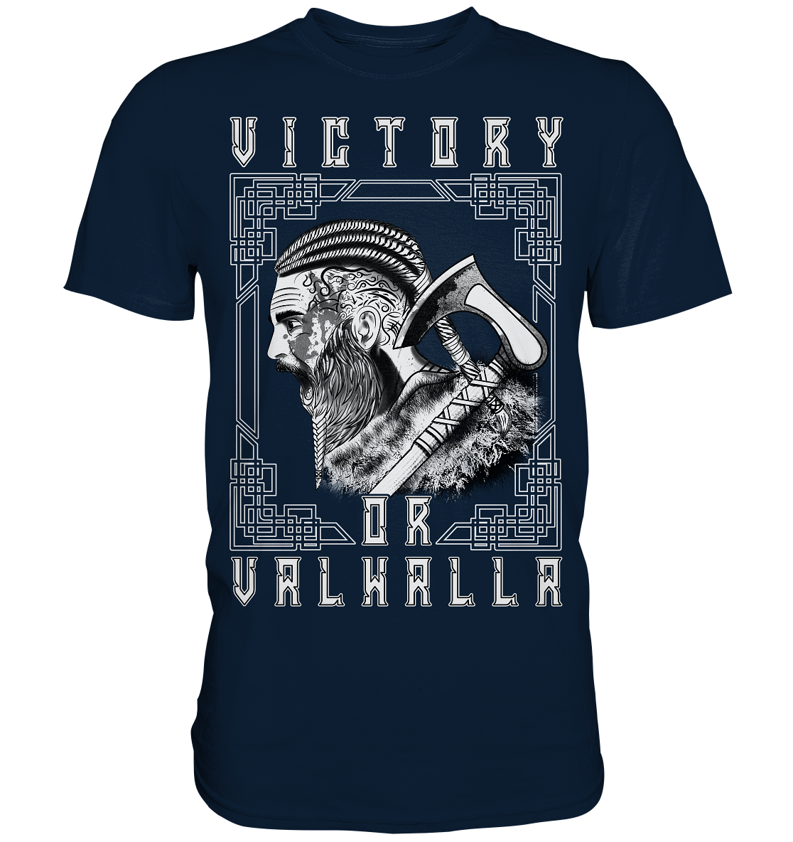 Wikinger Victory or Valhalla - Premium Shirt