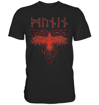 Odins Raben  Munin - Premium Shirt