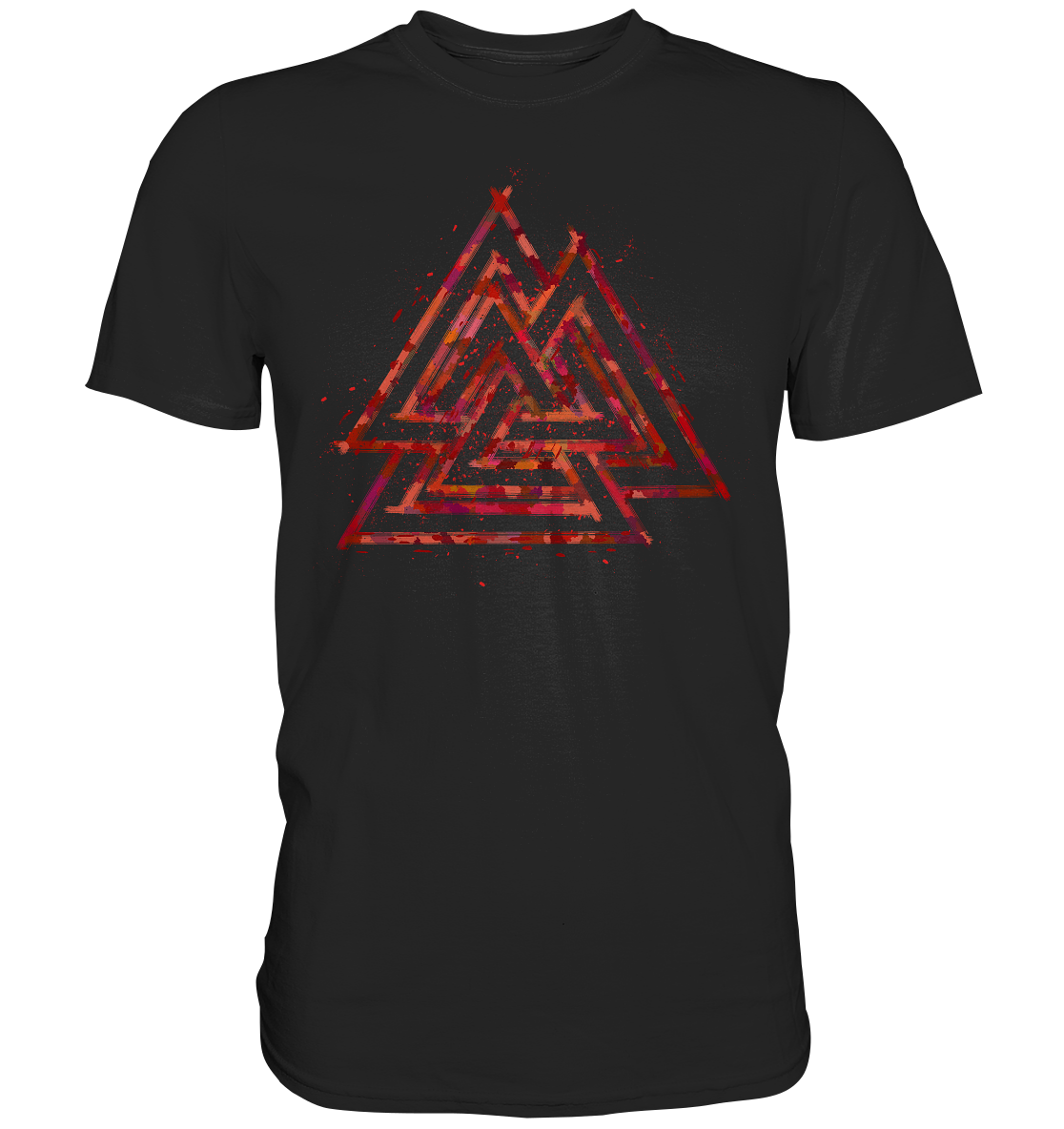 Wikinger Valknut Wotan - Premium Shirt