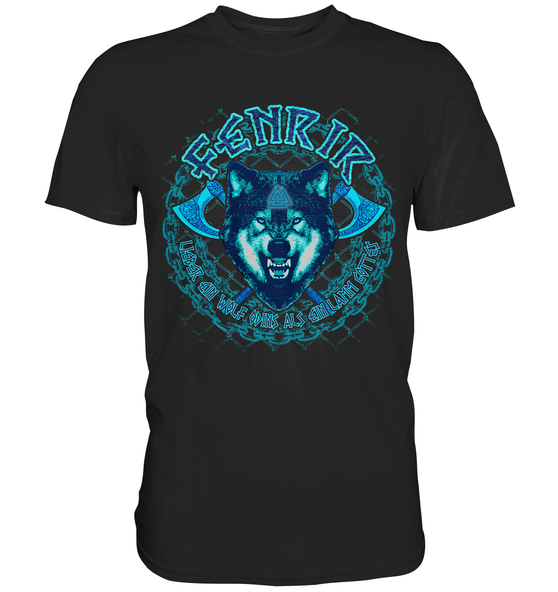 Fenrir Wolf - Premium Shirt