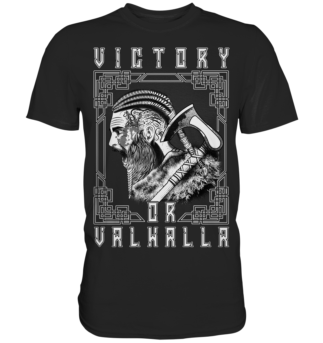 Wikinger Victory or Valhalla - Premium Shirt