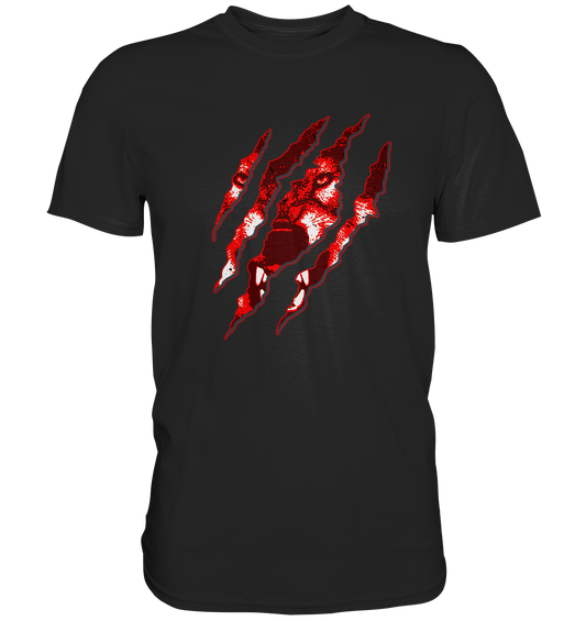 Fenrir Wolf Zerrissen - Premium Shirt