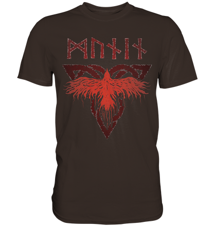 Odins Raben  Munin - Premium Shirt