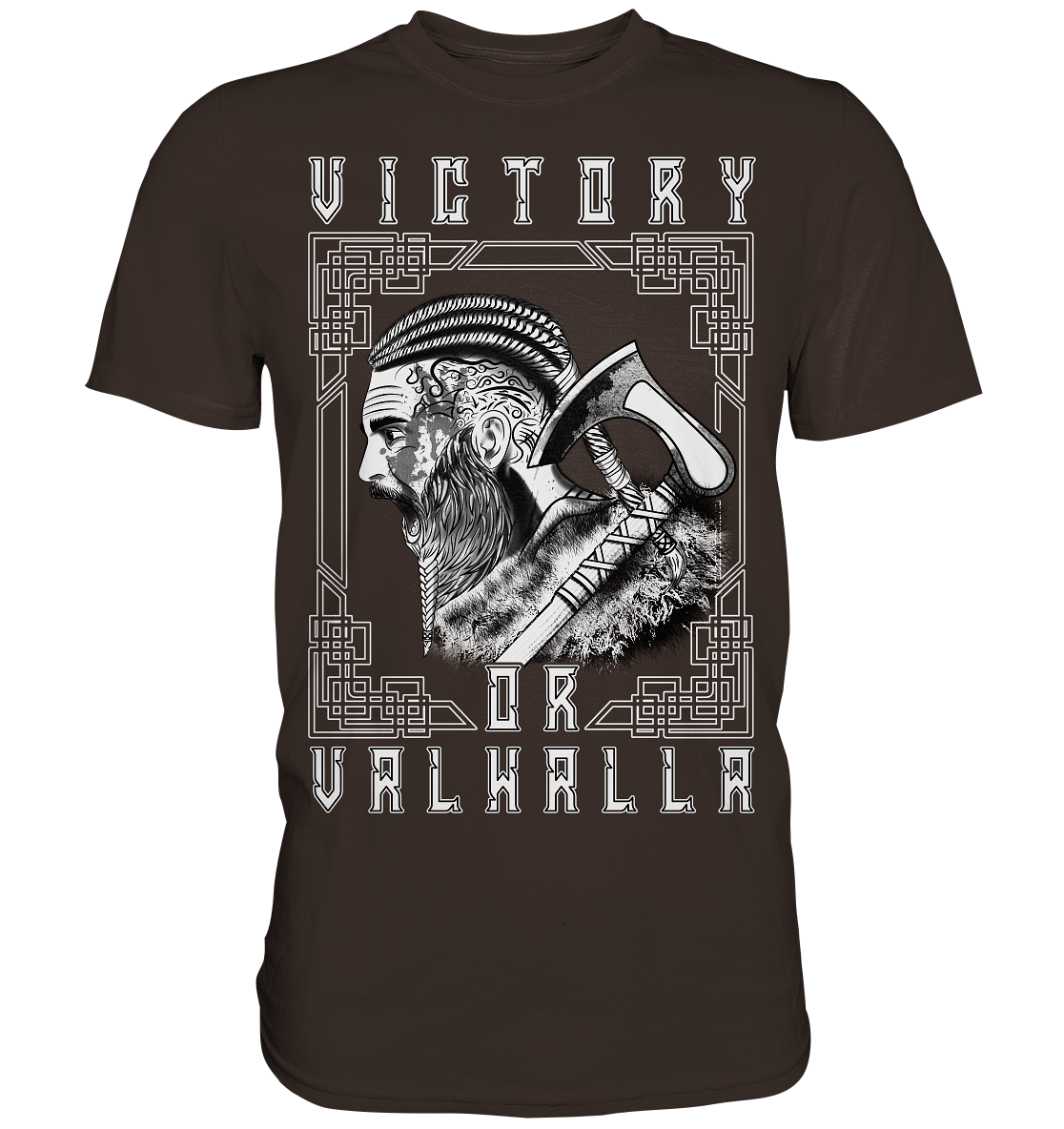 Wikinger Victory or Valhalla - Premium Shirt