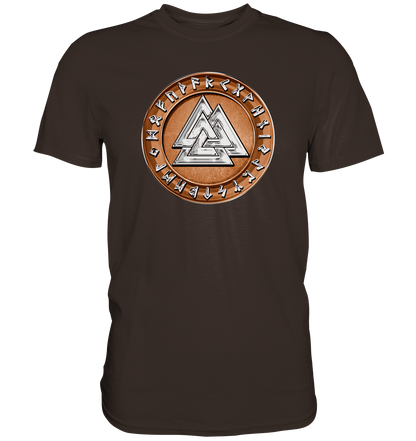 Wikinger Valknut - Premium Shirt