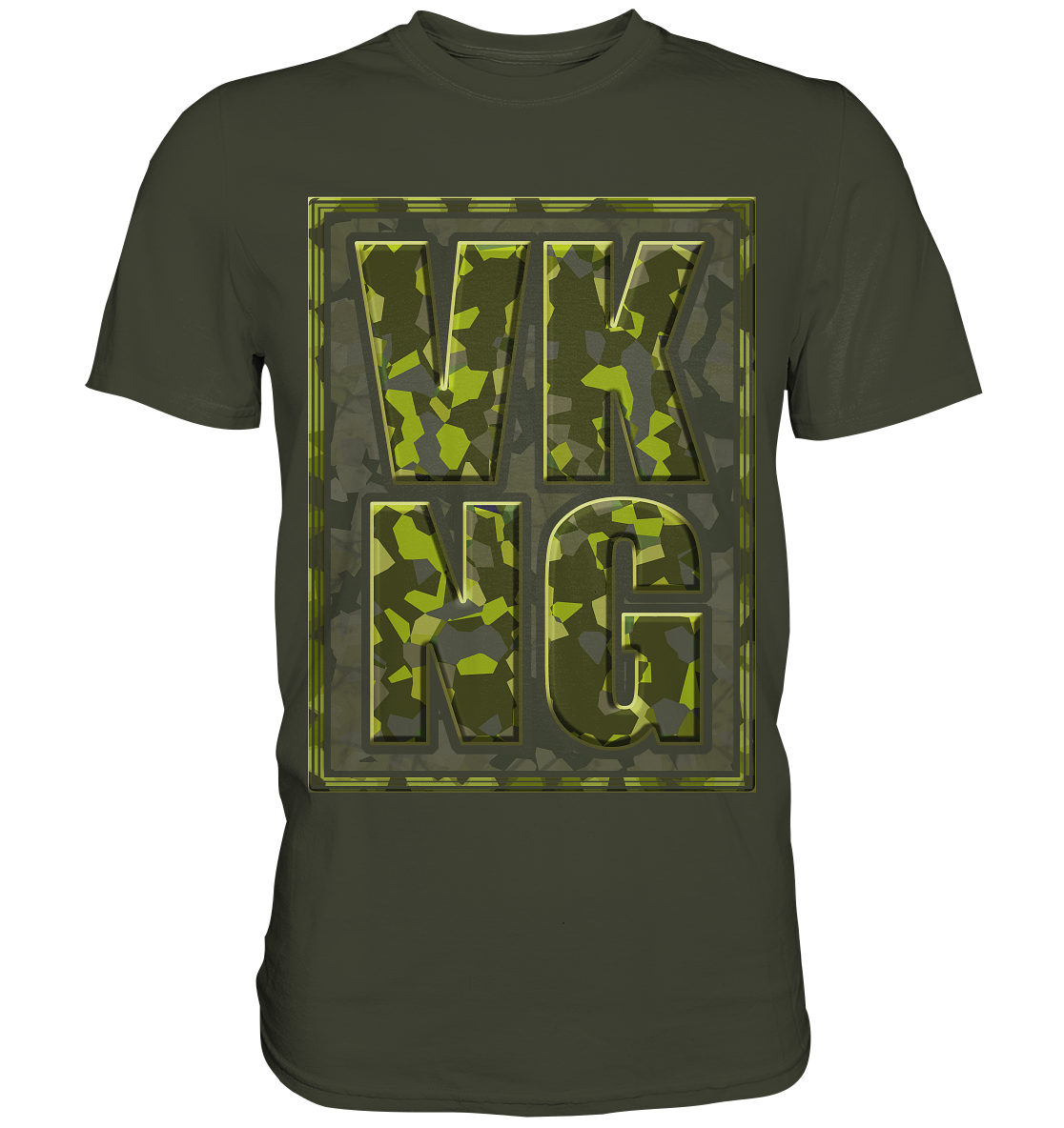 Wikinger Camouflage - Premium Shirt