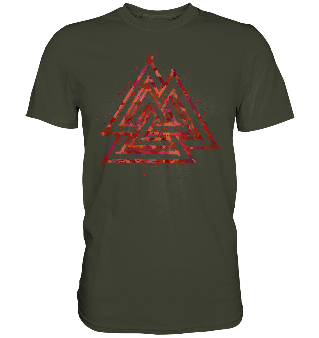 Wikinger Valknut Wotan - Premium Shirt